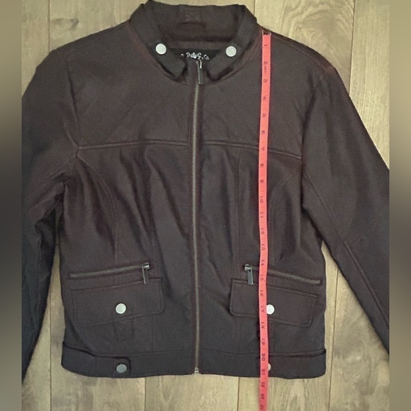 Women’s Faux Leather Jacket - Picture 7 of 10